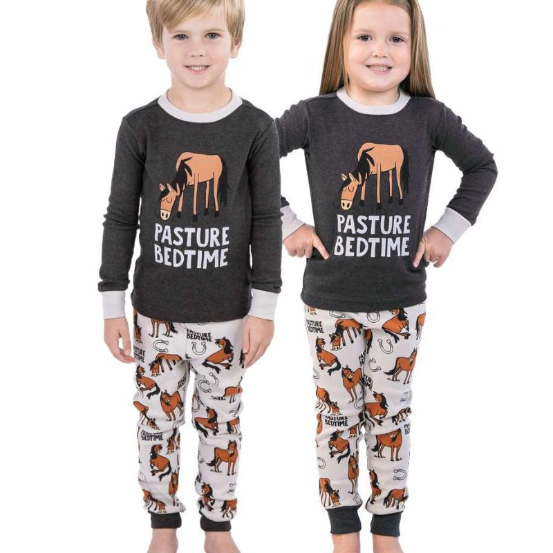 Pasture Bedtime Grey PJ Set